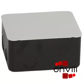   Legrand 054001, Pop-Up Padlódoboz, Beépítő Doboz, Betonpadlóba, Fém, 4 (2+2) Modulos