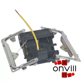   Legrand 054005, Pop-Up Padlódoboz, Beépítő Készlet, Asztalba, Bútorba, Fém, 3 (2+1)Modulos