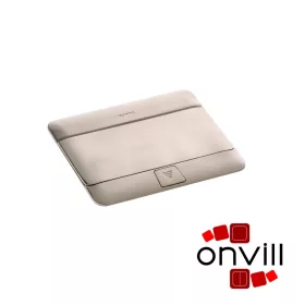   Legrand 054021, Pop-Up Felnyíló Süllyesztett Doboz, 4 (2+2) Modulos, Rozsdamentes Acél