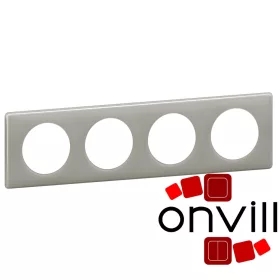   Legrand Céline négyes keret szürke gyöngy, Legrand 066604