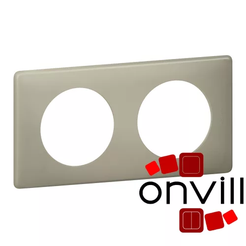 Legrand Céliane kettős keret, agyag, Legrand 066712