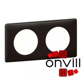 Legrand Céliane kettős keret, bazalt, Legrand 066742