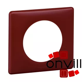 Legrand Céliane egyes keret púder bordó, Legrand 066751