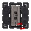 Legrand 067031, Céliane Váltóérintkezős Nyomó Mechanizmus, 6 A
