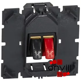   Legrand 067311, Céliane Hangszóró-Csatlakozóaljzat Mechanizmus, (2 Kivezetéssel)