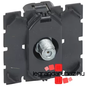   Legrand 067380, Céliane TV Aljzat Mechanizmus, "F" Csatlakozós