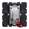 Legrand 067386, Céliane TV Aljzat Mechanizmus Átmenő, 14dB