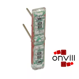   Legrand 067688, Bepattintható Led Lámpa Jelzőfénnyel Felszerelhető és Nulla Vezetékes Váltókapcsolóhoz