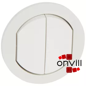 Legrand Céliane kettős billentyű, IP44, Legrand 067802