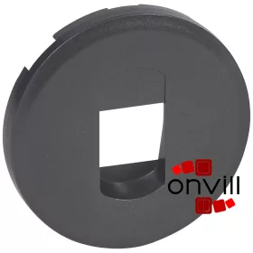   Legrand Céliane 1xhangszóró csatlakozóaljzat burkolat, grafit, Legrand 067813