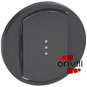   Legrand Céliane széles billentyű, fényjelzős, grafit, Legrand 067903