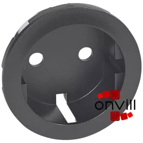   Legrand Céliane 2P+F csatlakozóaljzat burkolat, grafit, Legrand 067931