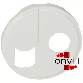   Legrand Céliane RJ 45 + TV aljzat burkolat, fehér, Legrand 068239