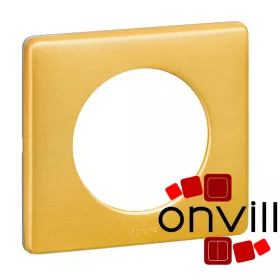 Legrand Céliane egyes keret sárgaréz, Legrand 068791