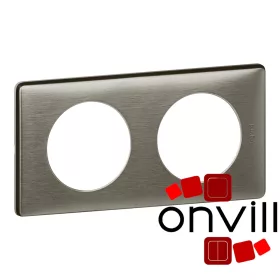 Legrand Céliane kettős keret, wolfram, Legrand 068972