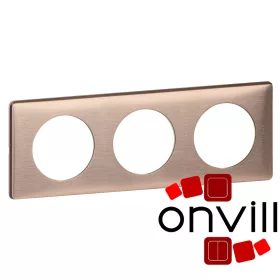 Legrand Céliane hármas keret, pezsgő, Legrand 068993