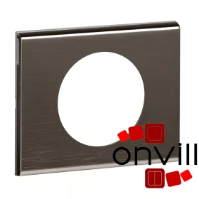 Legrand Céliane egyes keret, sötét nikkel, Legrand 069031