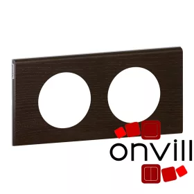   Legrand 069202, Legrand Céliane Kettős Keret, Wenge-Színű