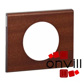 Legrand Céliane egyes keret, mahagóni, Legrand 069221