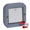 Legrand 069527L, Plexo 55 kétpólusú kapcsoló 16A, szürke