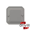 Legrand 069537L, Plexo 55 vakfedél, szürke