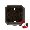 Legrand 069601L, Plexo 55 falon kívüli 1-es doboz, membrános, antracit