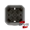 Legrand 069651L, Plexo 55 falon kívüli 1-es doboz, membrános, szürke