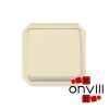 Legrand 069826L, Plexo 55 váltóérintkezős nyomó jelzőfénnyel 10A, elefántcsont