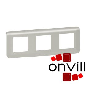   Legrand 079306L, Program Mosaic Keret 3X2 Modulos, Alumínium 