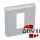 Legrand 079311L, Program Mosaic Keret 1X1 Modulos, 80X80 mm, Alumínium 