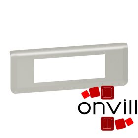   Legrand 079316L, Program Mosaic Keret 1X6 Modulos, Vízszintes, Alumínium 