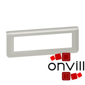   Legrand 079318L, Program Mosaic Keret 1X8 Modulos, Vízszintes, Alumínium 