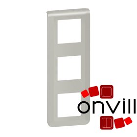   Legrand 079323L, Program Mosaic Keret 3X2 Modulos, Függőleges, Alumínium 