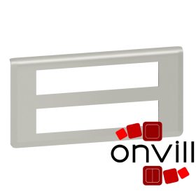   Legrand 079328L, Program Mosaic 2X10 Modulos Keret, Alumínium 