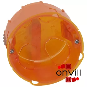   Legrand 080188, Batibox Süllyesztődoboz Bútorba Vagy Falba Szereléshez Mini Padlódobozhoz, Ø80 mm, Mélység 50mm