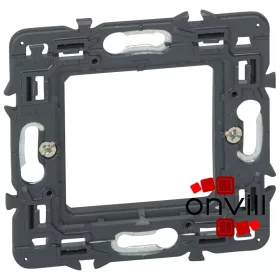   Legrand 080261, Céliane / Program Mosaic Rögzítőperem Egyes, (2 Modul), Körömmel, Sorolható