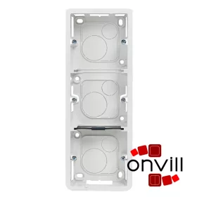   Legrand 080283, Program Mosaic Falon Kívüli Doboz 3X2 Modulos, Függőleges