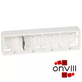   Legrand 080284, Program Mosaic Falon Kívüli Doboz 4X2 Modulos, Vízszintes