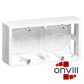   Legrand 080285, Program Mosaic Falon Kívüli Doboz 2X2 Modulos, Vízszintes