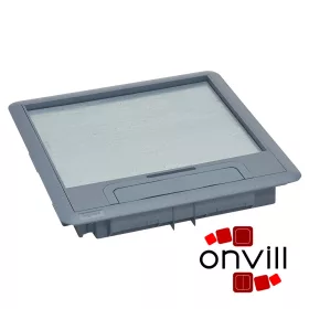   Legrand 088002, Műanyag Fedél 16/24 Modulos Standard Padlódobozhoz, MAX. 8mm Burkolattal