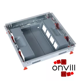   Legrand 088025, 16 (2X8) Modulos, Vertikális, Állítható Magasságú, Standard Padlódoboz