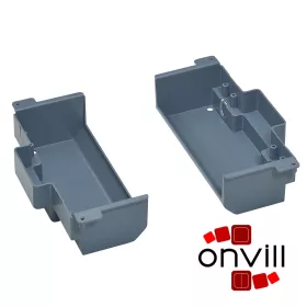   Legrand 088026, Műanyag Doboz Elektromos Szigeteléshez, 8 (2X4) Modulos Vertikális Padlódobozhoz, Álpadlóba Építéshez, 2dB