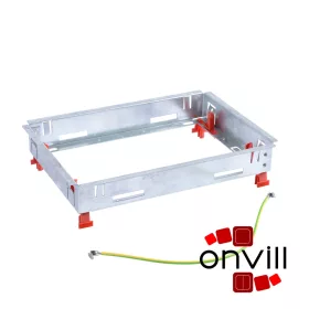   Legrand 088039, Szerelőkeret Standard Padlódobozhoz Álpadlóba, 8/12 Modulos Fedélhez