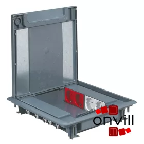   Legrand 088070, Csökkentett Magasságú Padlódoboz, 50 mm, 16 Modul