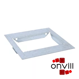   Legrand 088081, Szerelő Lemez Betonpadlóba Univerzális Betondobozhoz, Standard és Perem Nélküli 8/12 Modulos Padlódobozhoz