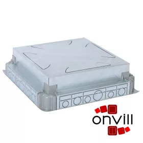   Legrand 088092, Süllyesztett Doboz Betonba, Állítható Magasságú, 65-90mm Betonba, 16/24 Modulos Padlódobozhoz