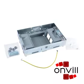   Legrand 088123, 8 (2X4) Modulos Merőleges, Állítható Magasságú, Perem Nélküli Padlódoboz