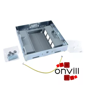   Legrand 088125, 16 (2X8) Modulos Merőleges, Állítható Magasságú, Perem Nélküli Padlódoboz