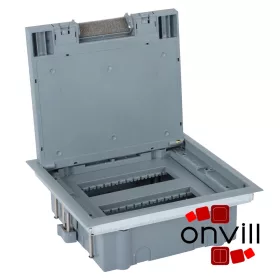   Legrand 088172, Padlódoboz Műanyag Fedéllel, Merőleges Szerelvényezés, 12 Modul