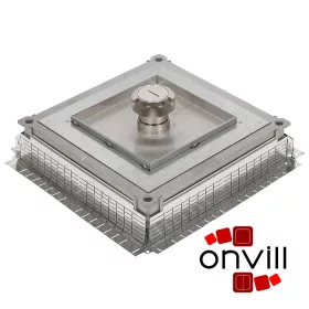   Legrand 089686, Padlódoboz, IP66, 24 Modulos, Acél Fedél és Keret